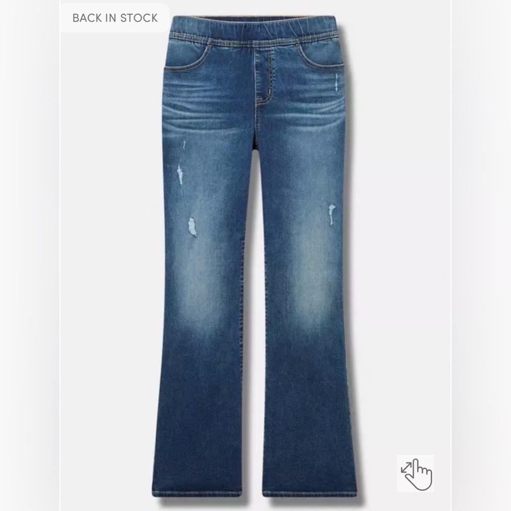 Lean Jean High-Rise Slim Boot Jean - Size 0/US 12